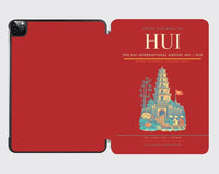 Thumbnail for Phu Bai International Airport (HUI) design on red ipad tablet case