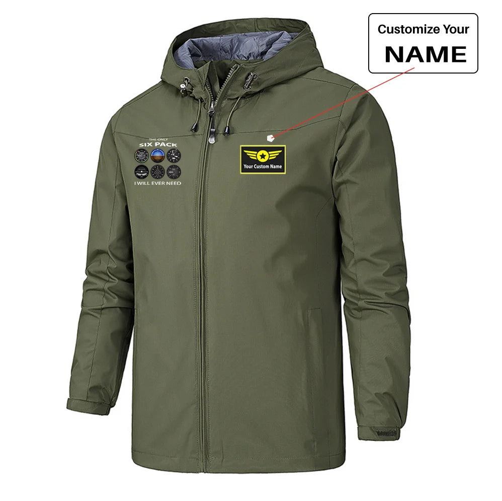 Only Six Pack I Will Rain Jacket - view 7