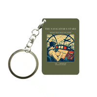 Thumbnail for VINTAGE G4297 - The Navigator's Stars - Designed Key Chain design on greenarmy