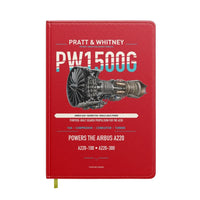 Thumbnail for PW1500G design on red notebook