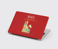 Thumbnail for Malmo Airport (MMX) design on red MacBook case