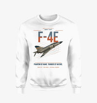 Thumbnail for F-4E Phantom II design on white sweatshirt