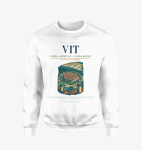 Thumbnail for Vitoria Airport (VIT) design on white sweatshirt