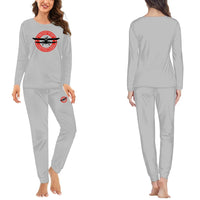 Thumbnail for Ready for Departure women pajamas - Light Gray