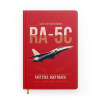 Thumbnail for RA-5C Vigilante design on red notebook