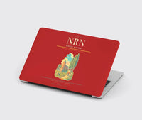 Thumbnail for Weeze Airport (NRN) design on red MacBook case