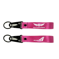Thumbnail for Atlas Air Hawk-shaped key chain, Pink+ NAME