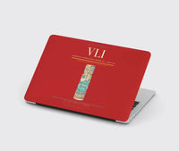 Thumbnail for Bauerfield International Airport (VLI) design on red MacBook case