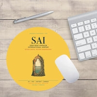 Thumbnail for Siem Reap Angkor International Airport (SAI) design on yellow round mouse pad