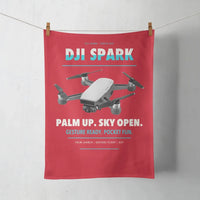 Thumbnail for DJI Spark design on red towel