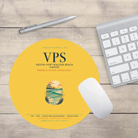 Thumbnail for Destin Fort Walton Beach Airport (VPS) design on yellow round mouse pad