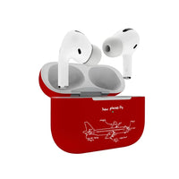 Thumbnail for How Planes Fly AirPods Pro plastic case - Red