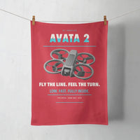 Thumbnail for DJI Avata 2 design on red towel