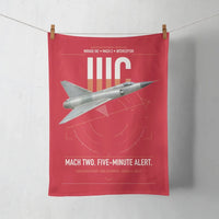 Thumbnail for Dassault Mirage IIIC design on red towel