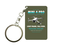 Thumbnail for DJI Mini 4 Pro Key Chain design on green army key chain