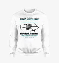Thumbnail for DJI Mavic 3 Enterprise design on white sweatshirt