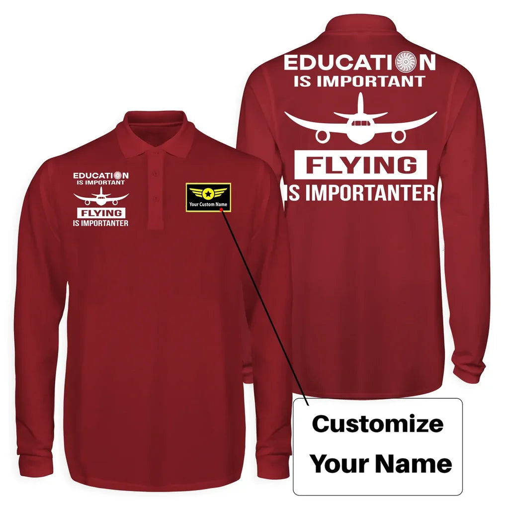 Customisable Flying is Importanter T-Shirt - view 7