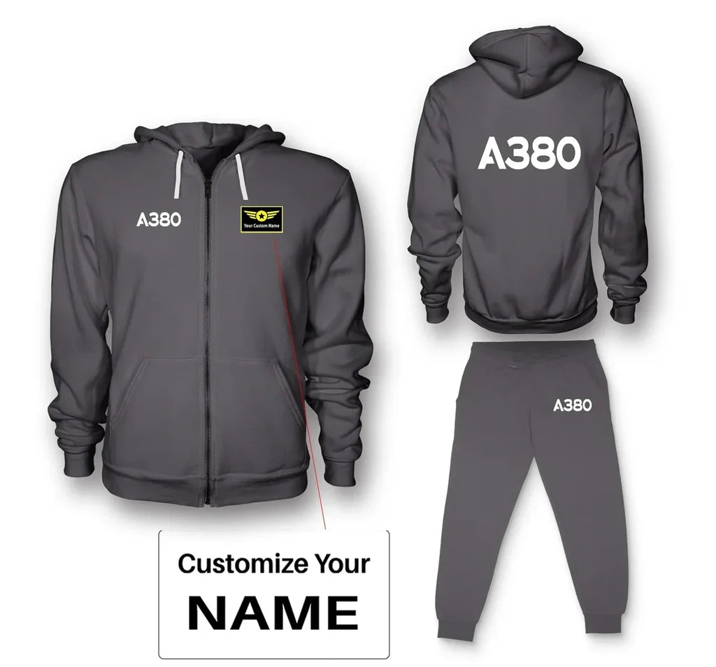 Customisable Airbus A380 Hoodie - view 7