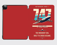 Thumbnail for Boeing 747-200B design on red ipad tablet case