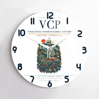 Thumbnail for Viracopos International Airport VCP Wall-Clock No-Frame - White