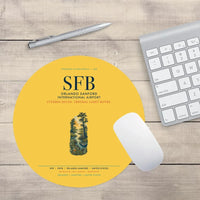 Thumbnail for Orlando Sanford International Airport (SFB) design on yellow round mouse pad