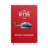 Thumbnail for Airbus H135 design on red notebook