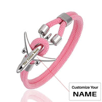Thumbnail for Customisable Airplane Shape Bracelet - view 15