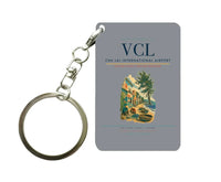 Thumbnail for Chu Lai International Airport (VCL) design on gray key chain