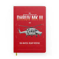 Thumbnail for HAL ALH Dhruv Mk III design on red notebook