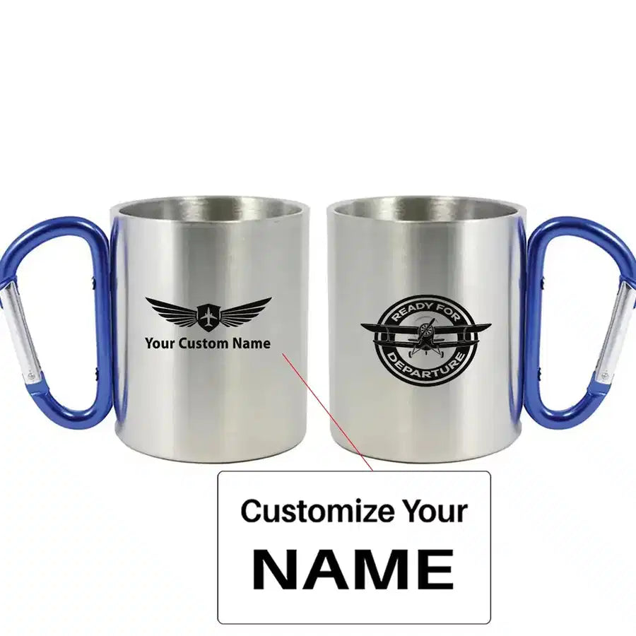 Customisable Ready for Departure Mug - view 7