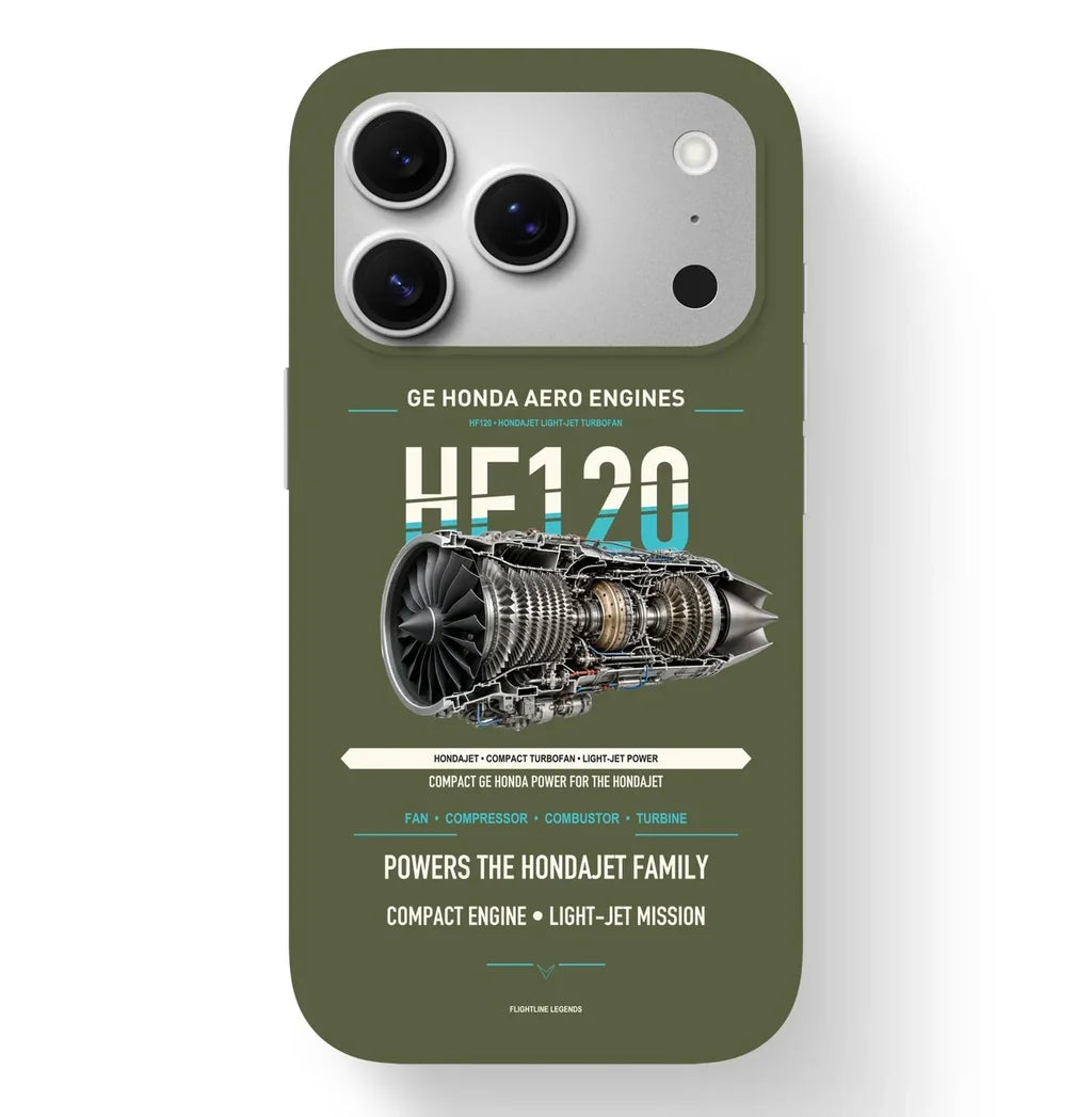 HF120 Case design on green army iphone case