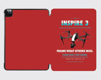 Thumbnail for DJI Inspire 3 design on red ipad tablet case
