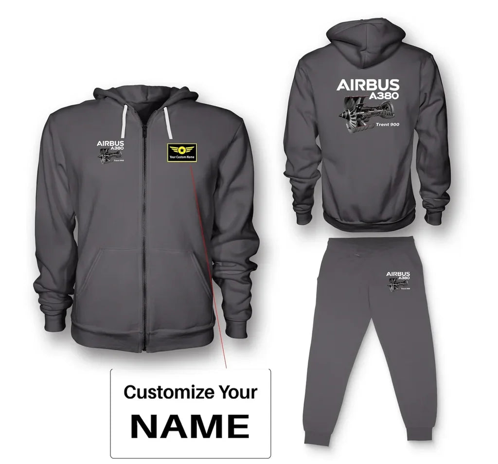 Customisable Airbus A380 Hoodie - view 7