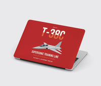 Thumbnail for T-38C Talon design on red MacBook case