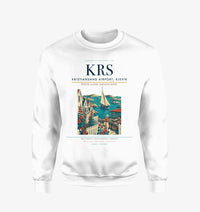 Thumbnail for Kristiansand Airport, Kjevik (KRS) design on white sweatshirt