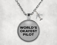 Thumbnail for World's Okayest Pilot Necklace - view 7