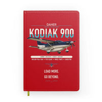 Thumbnail for Daher Kodiak 900 design on red notebook