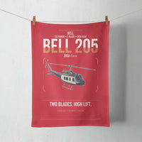 Thumbnail for Bell 205A-1++ design on red towel