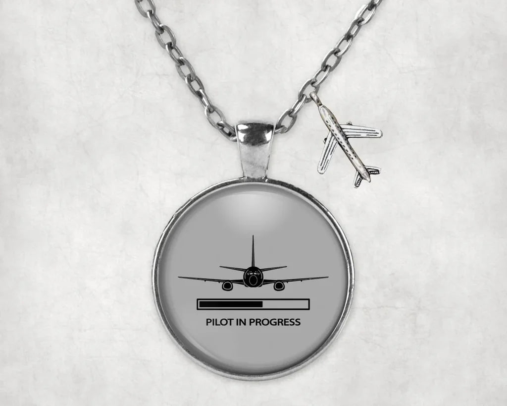 Pilot In Progress Necklace - view 7