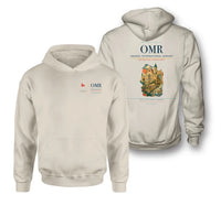 Thumbnail for Oradea International Airport (OMR) design on khaki double-side hoodie