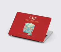 Thumbnail for Chambéry-Savoie Airport (CMF) design on red MacBook case