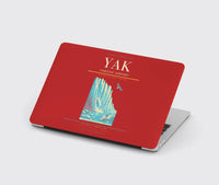 Thumbnail for Yakutat Airport (YAK) design on red MacBook case