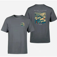 Thumbnail for VINTAGE G4168 - The Fabric And Dope Shop - Double-Side T-Shirt design on gray double side t shirt