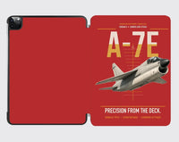 Thumbnail for A-7E Corsair II design on red ipad tablet case