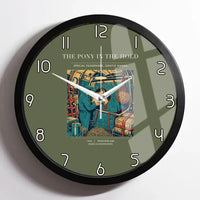 Thumbnail for VINTAGE G4235 - The Pony In The Hold - Designed Wall Clocks design on greenarmy framed