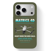 Thumbnail for DJI Matrice 4D Case design on green army iphone case