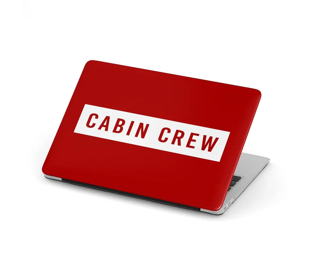 Cabin Crew Text MacBook Case - view 7