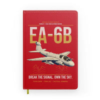 Thumbnail for EA-6B Prowler design on red notebook