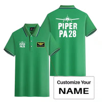 Thumbnail for Customisable Piper PA28 Polo Shirt - view 7