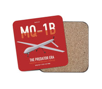 Thumbnail for MQ-1B Predator design on red 1 piece coaster